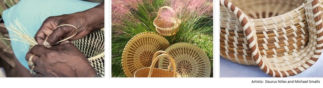 Sweet Grass Baskets Daurus Niles and Michael Smalls